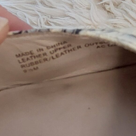 KORS Michael Kors Snakeskin Slingback Kitten Heel - Picture 9 of 11